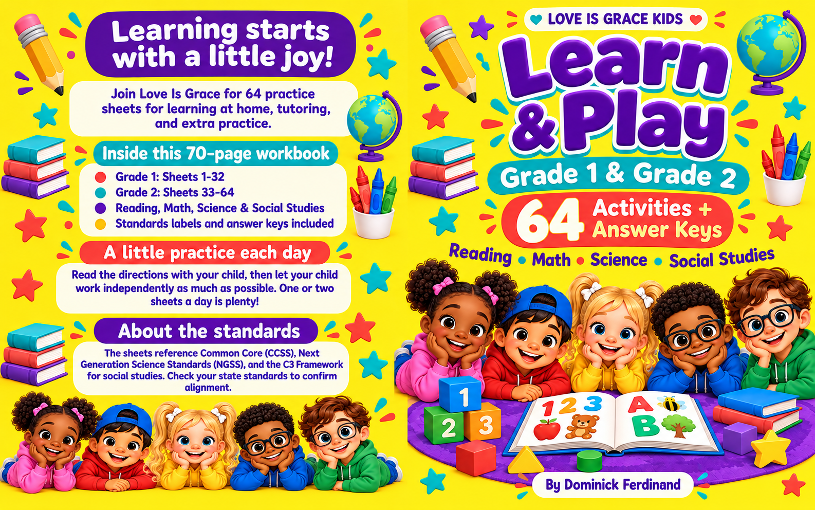 Learn & Play — Grade 1 & 2